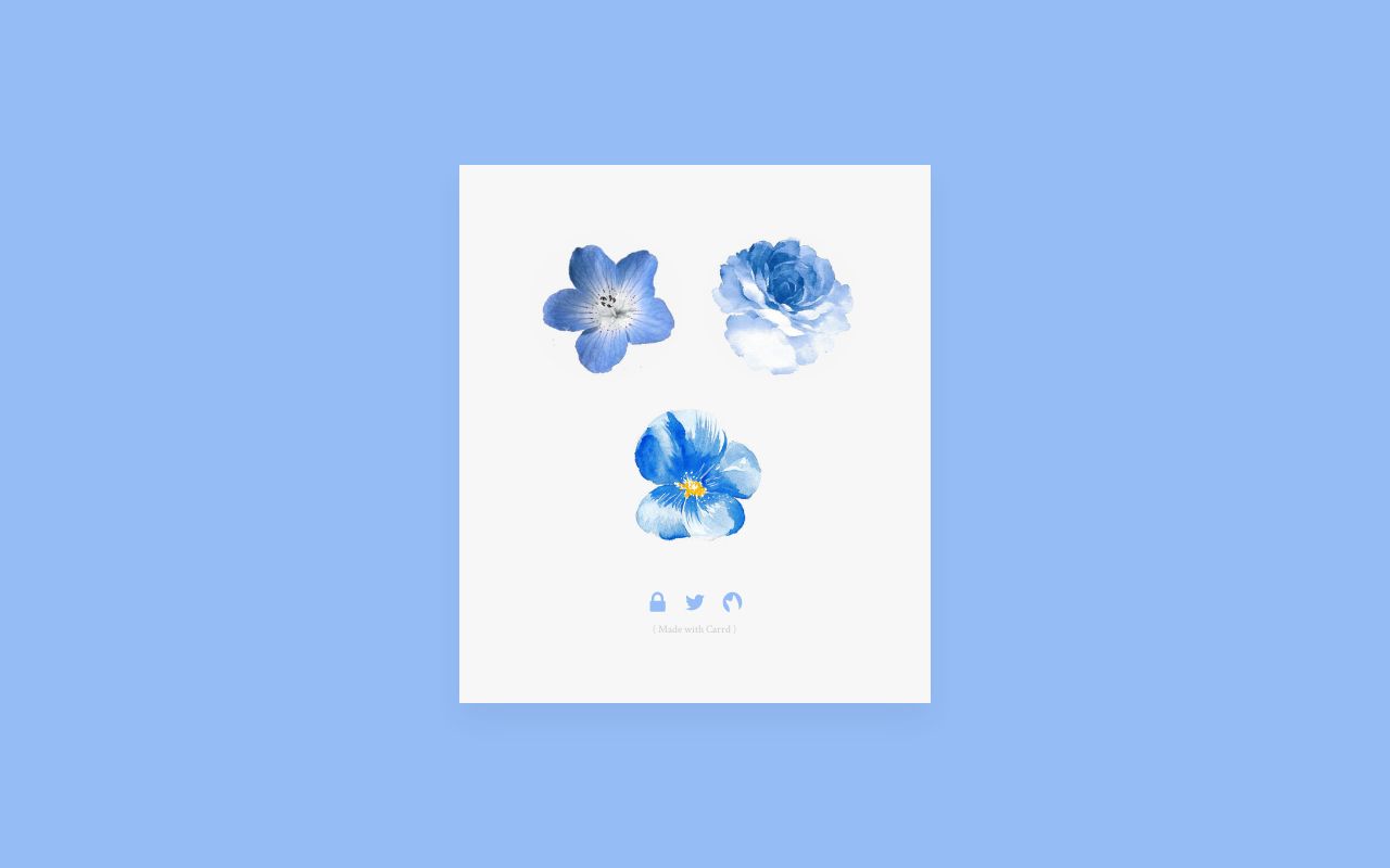 Carrd profile picture for @sapphires
